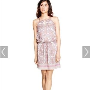 White House Black Market tie waist dress